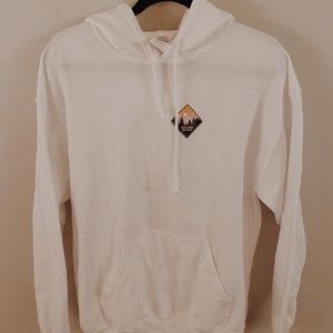 Gildan White Hoodie